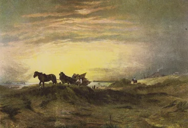 Morgen an der Küste